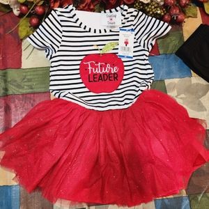 Counting Daisiesdress and leggings set.